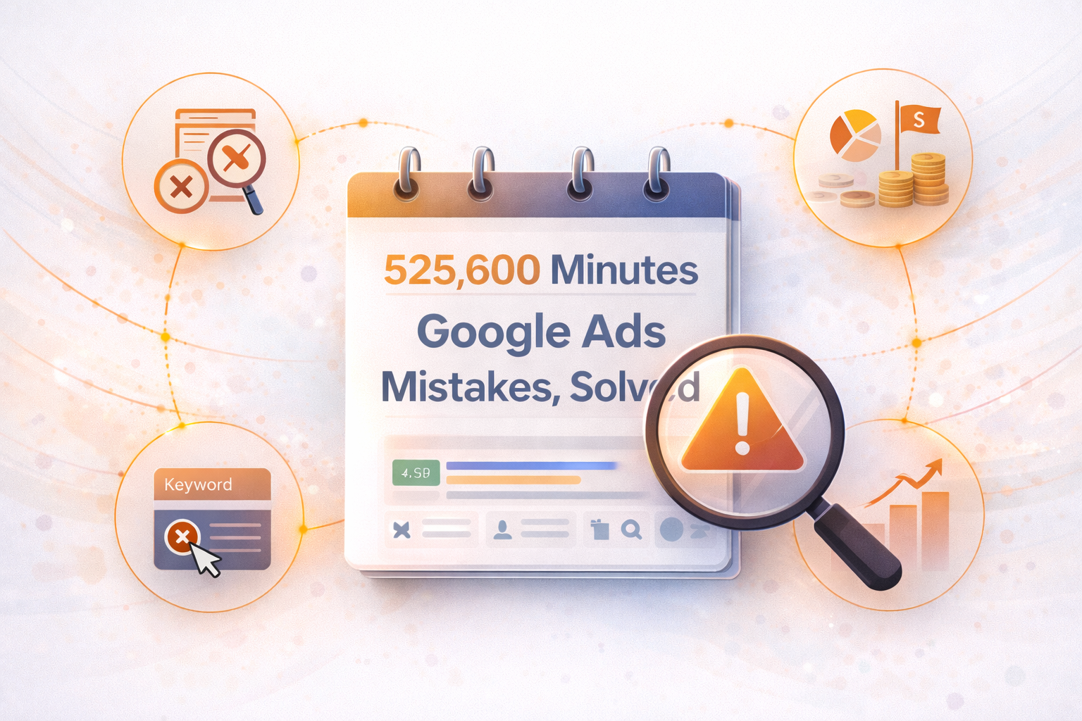 525,600 Minutes of Google Ads Mistakes, Solved